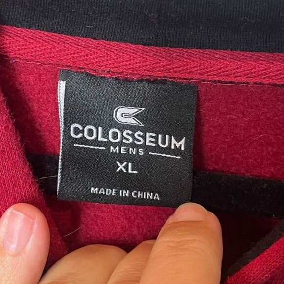 Colosseum MIT Engineers Cardinal Red Pullover Hoodie XL 70% Cotton 30% Polyester - Picture 4 of 5